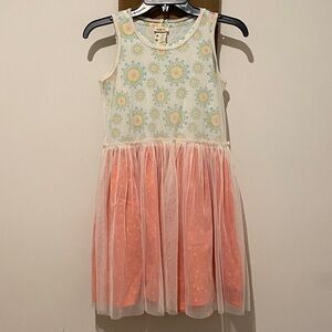 Matilda Jane Floral Peach and Cream Kids Dress